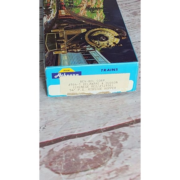 Athearn Bev-Bel Corp. Delaware & Hudson #364-1 Authentic 54' P.S. Ribside Train - Picture 5 of 16